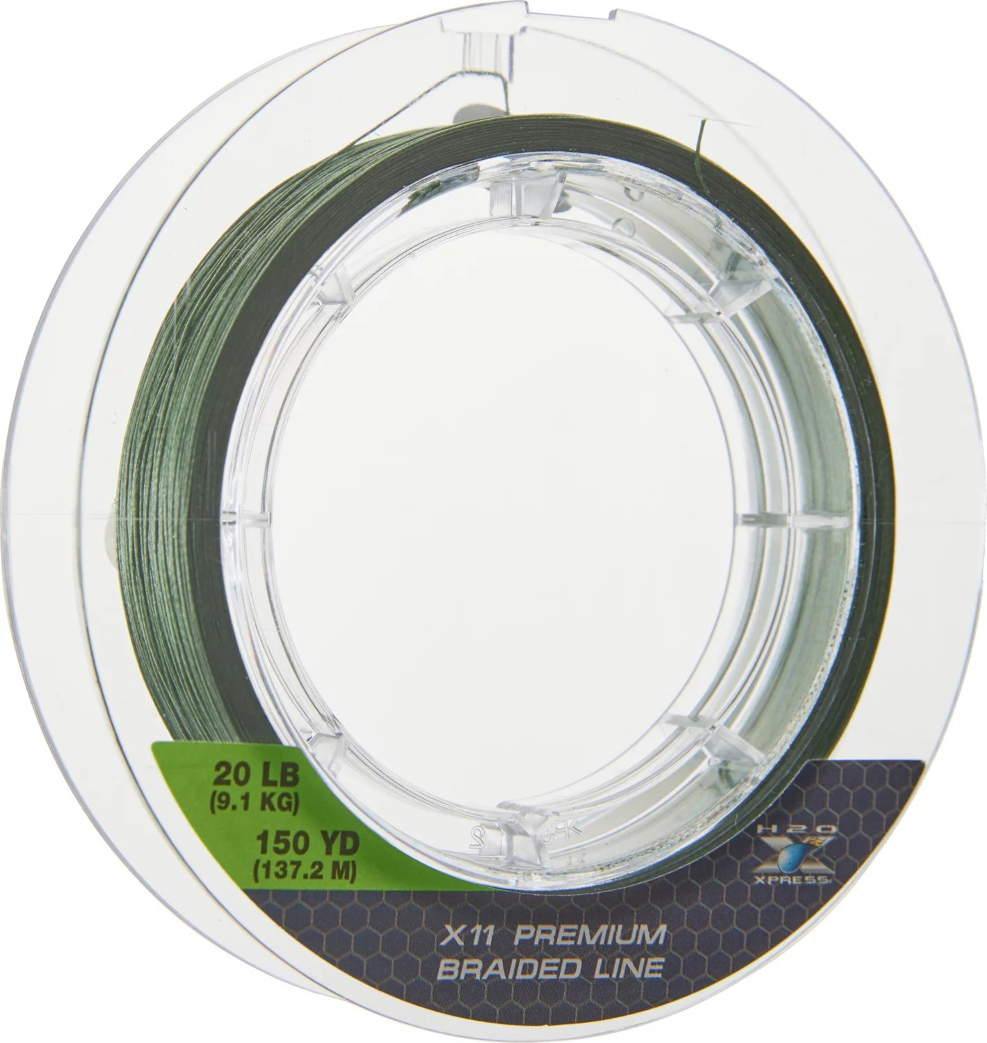 H2O XPRESS X11 Premium Braid Fishing Line Academy