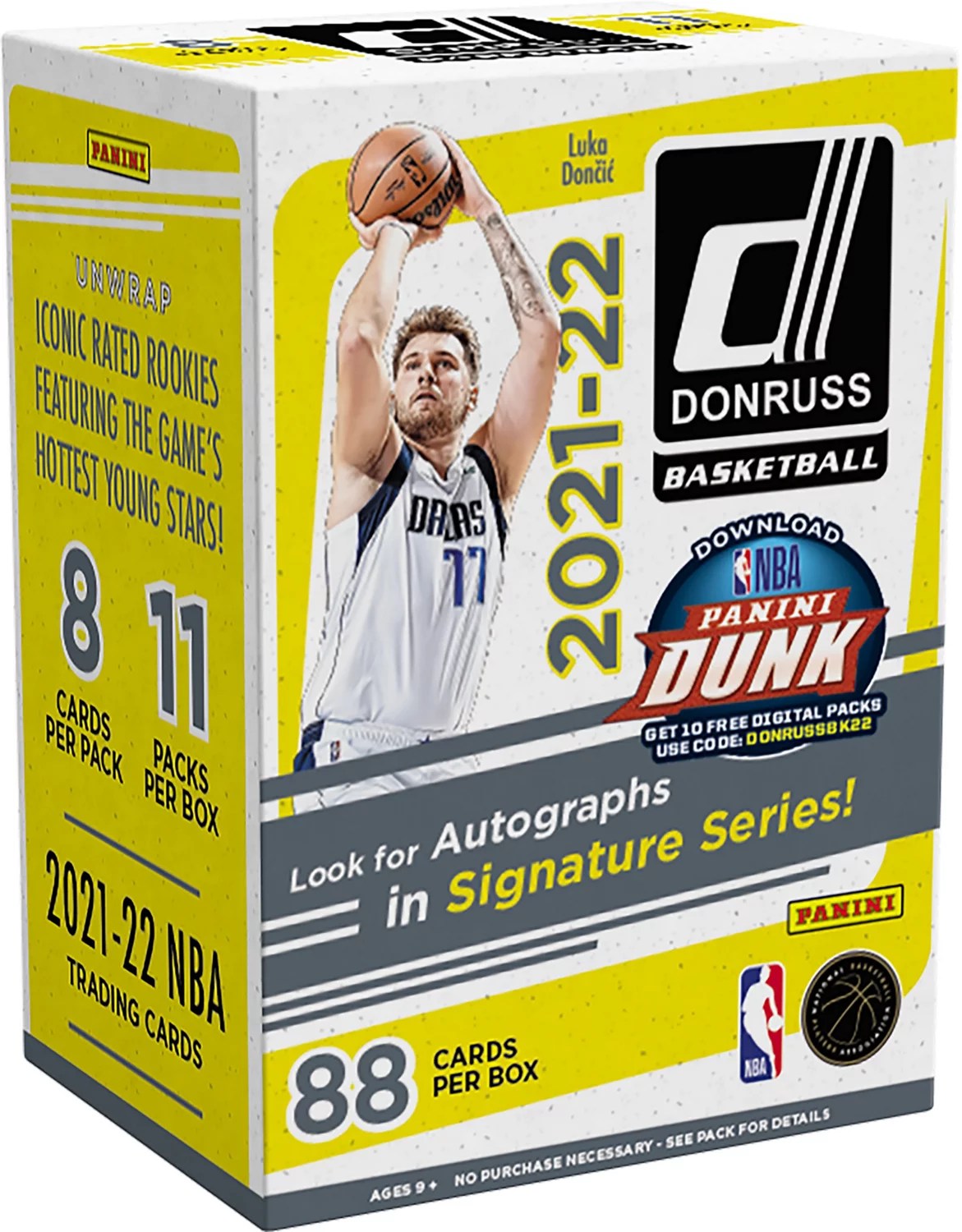 Panini Donruss Basketball Trading Cards Blaster Box Academy