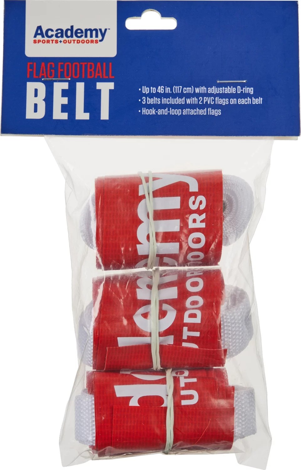 Academy Sports + Outdoors Flag Football Belts 3Pack Academy