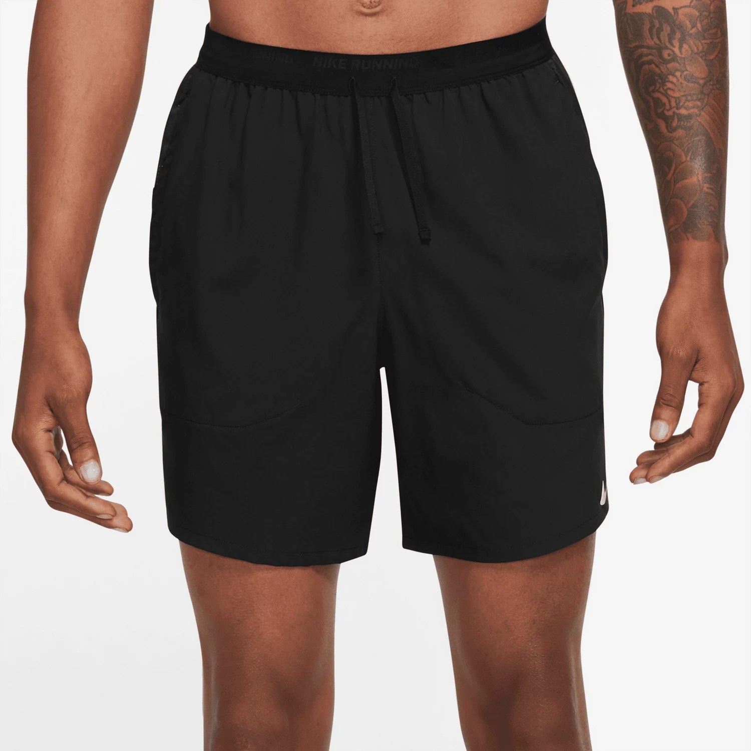 Nike Men's DriFIT Stride BF Running Shorts 7 in Academy
