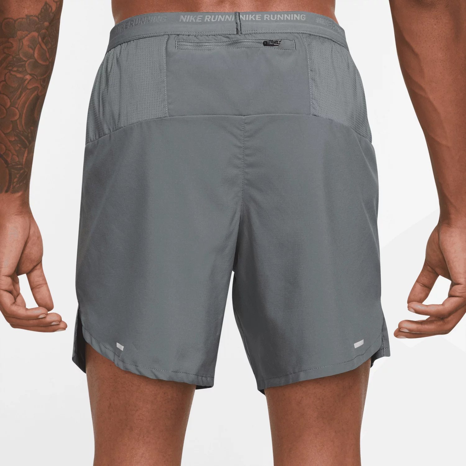 Nike Men's DriFIT Stride BF Running Shorts 7 in Academy