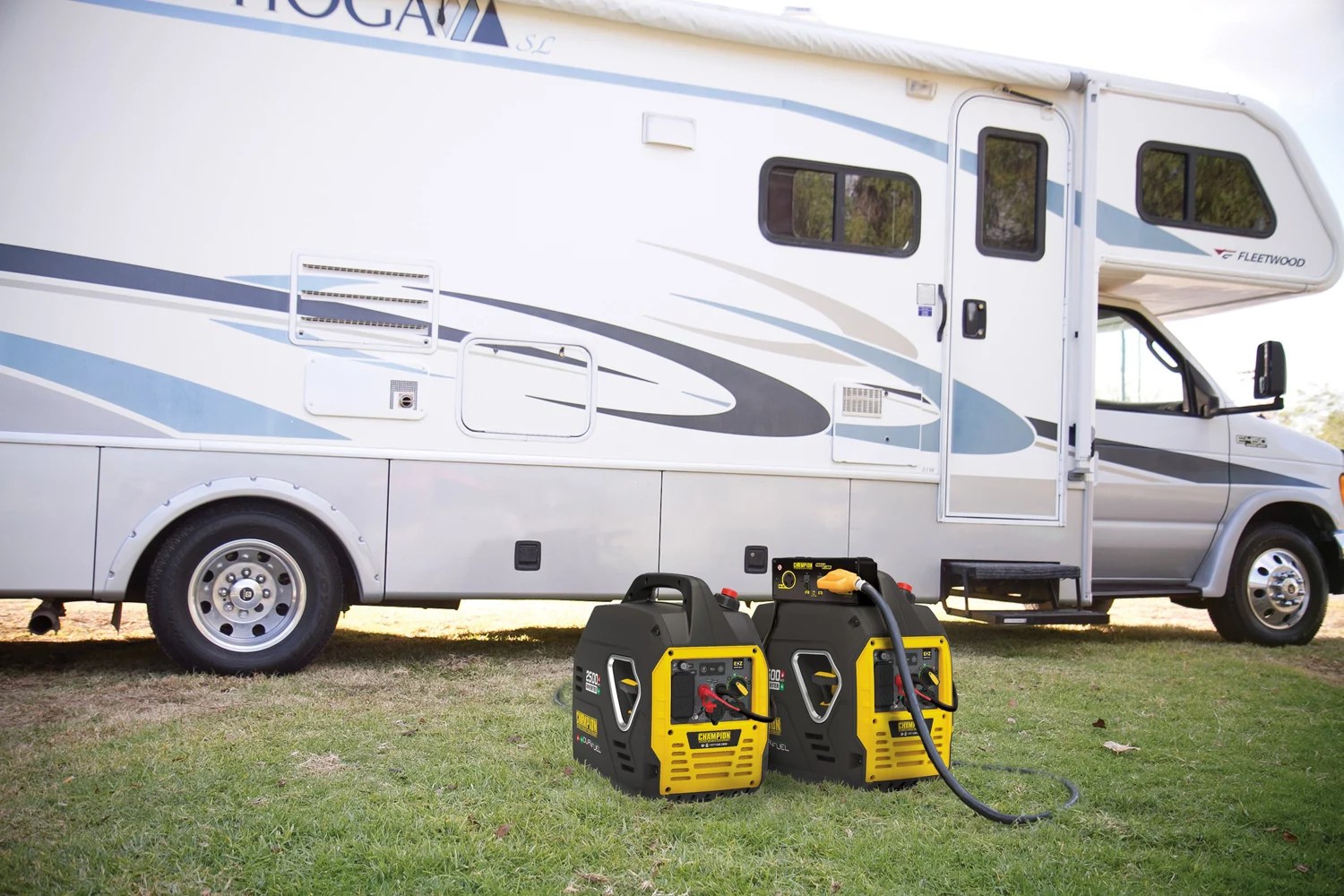 Champion 2,500Watt Ultralight Portable Dual Fuel Inverter Generator