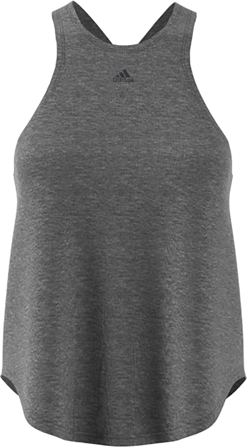 adidas Women’s Yoga Studio Loop Back Tank Top Academy