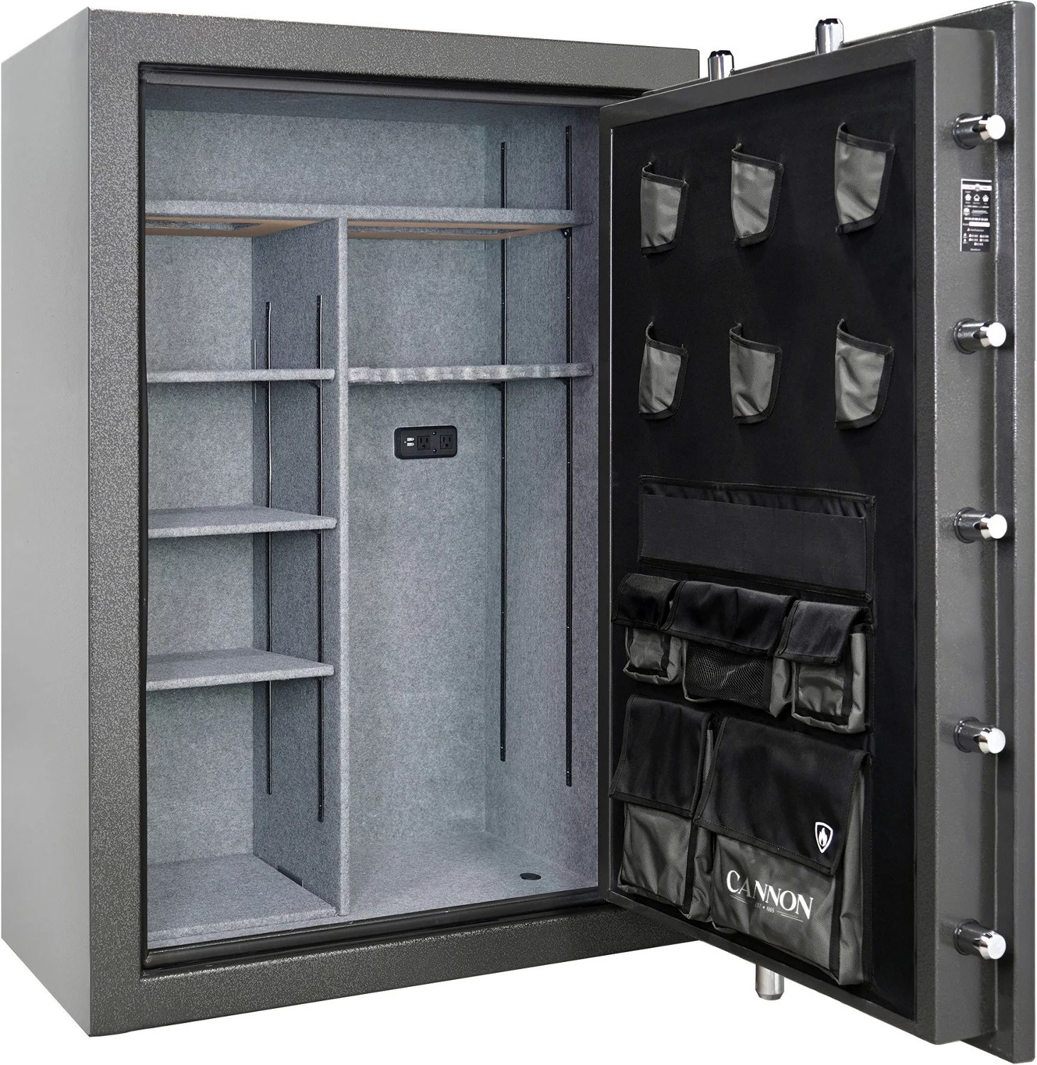 Cannon Safe Shield V2 Fireproof & Waterproof 48+6 Gun Safe Academy