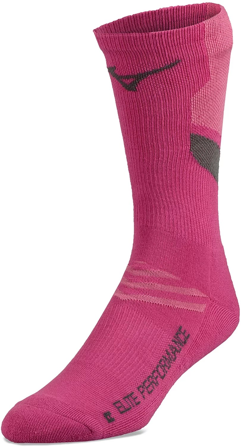Mizuno Volleyball Runbird Crew Socks Free Shipping at Academy