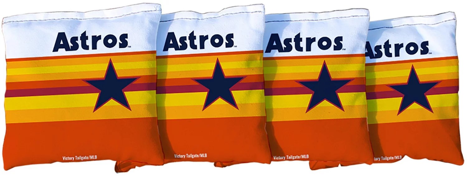 Victory Tailgate Houston Astros Tequila Sunrise Bean Bags 4Pack Academy