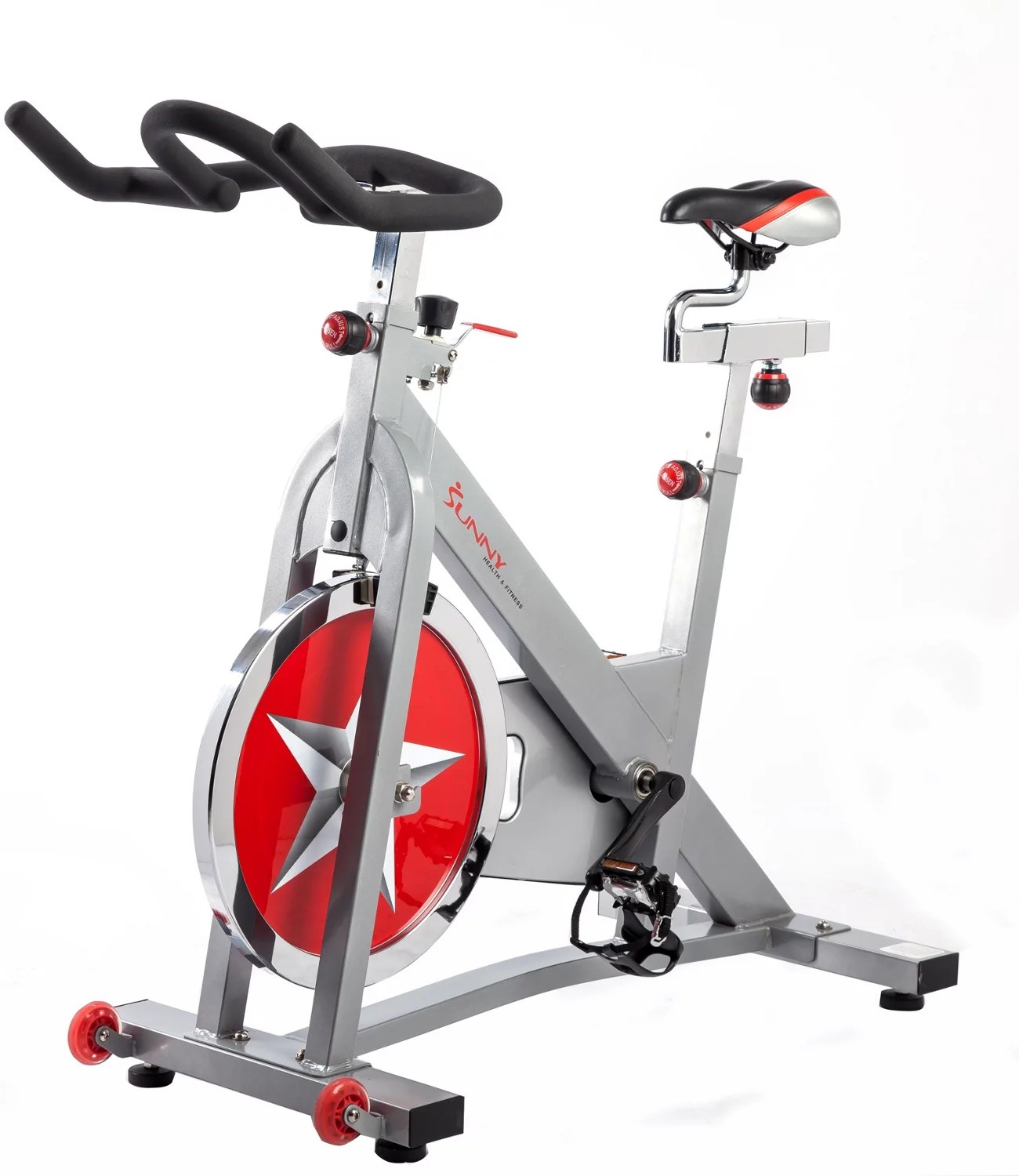 Sunny Health & Fitness Pro Indoor Cycling Bike Academy