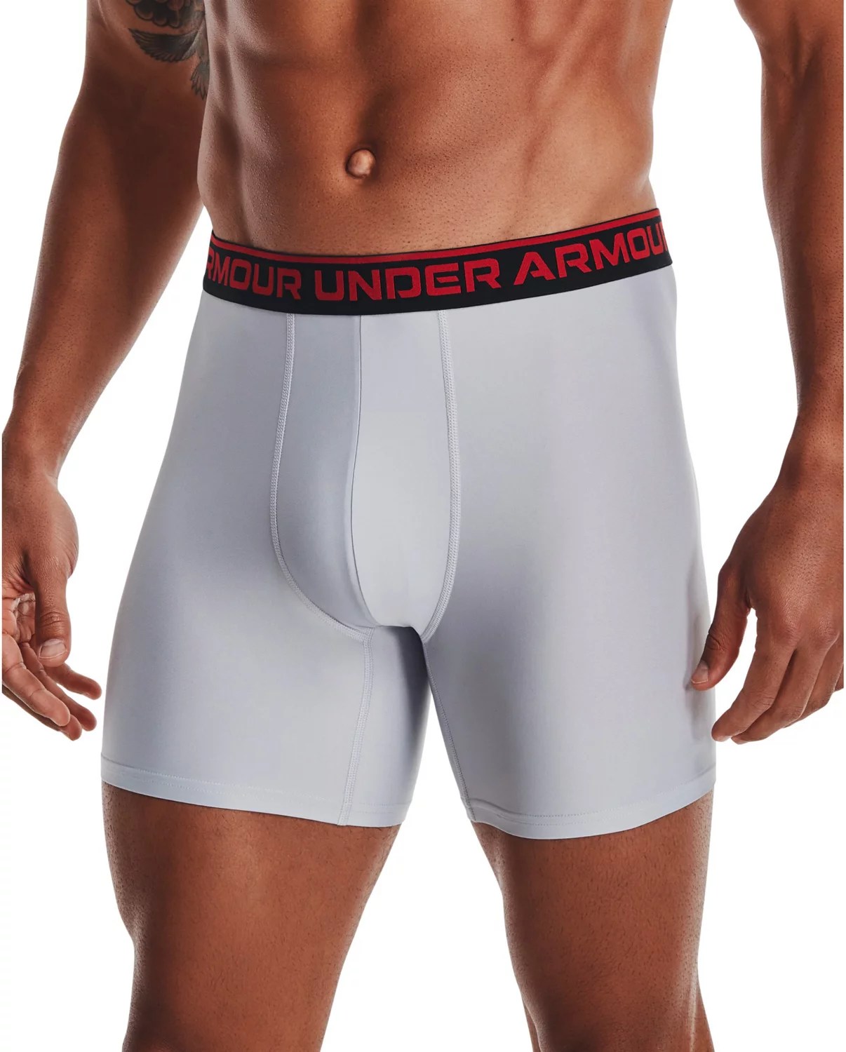 Under Armour Men's Performance Jock Boxers 2Pack Academy