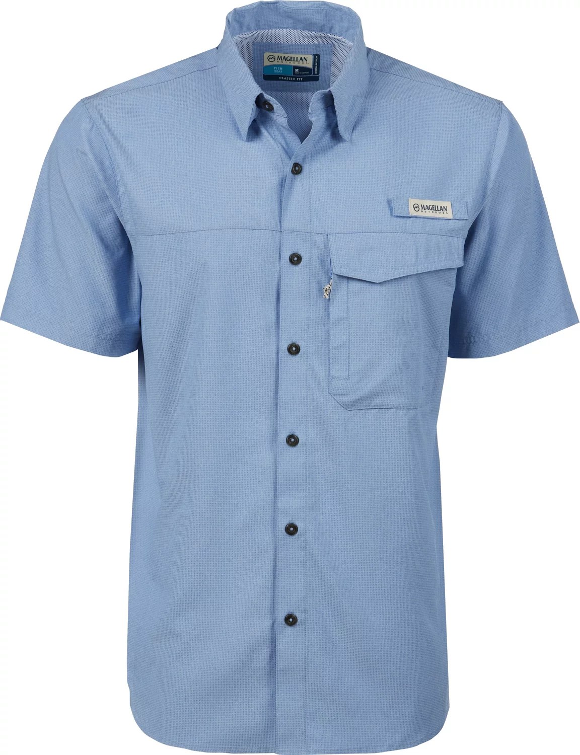 Magellan Outdoors Men's Caddo Lake Button Down Fishing Shirt Academy