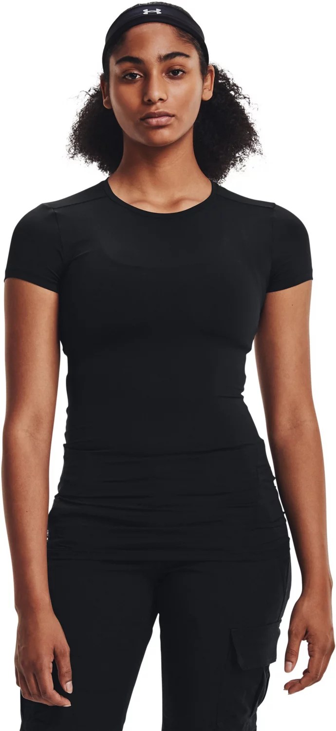Under Armour Women's UA Tactical HeatGear Compression Tshirt Academy