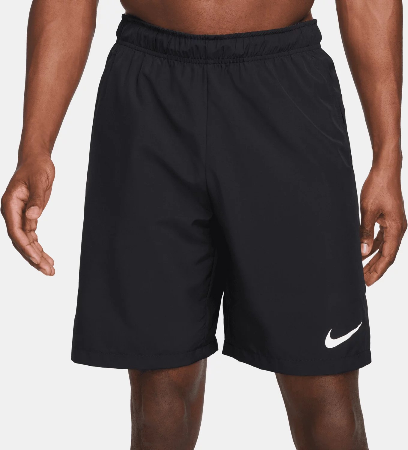 NIke Men's DriFIT Flex Woven Training Shorts 9 in Academy