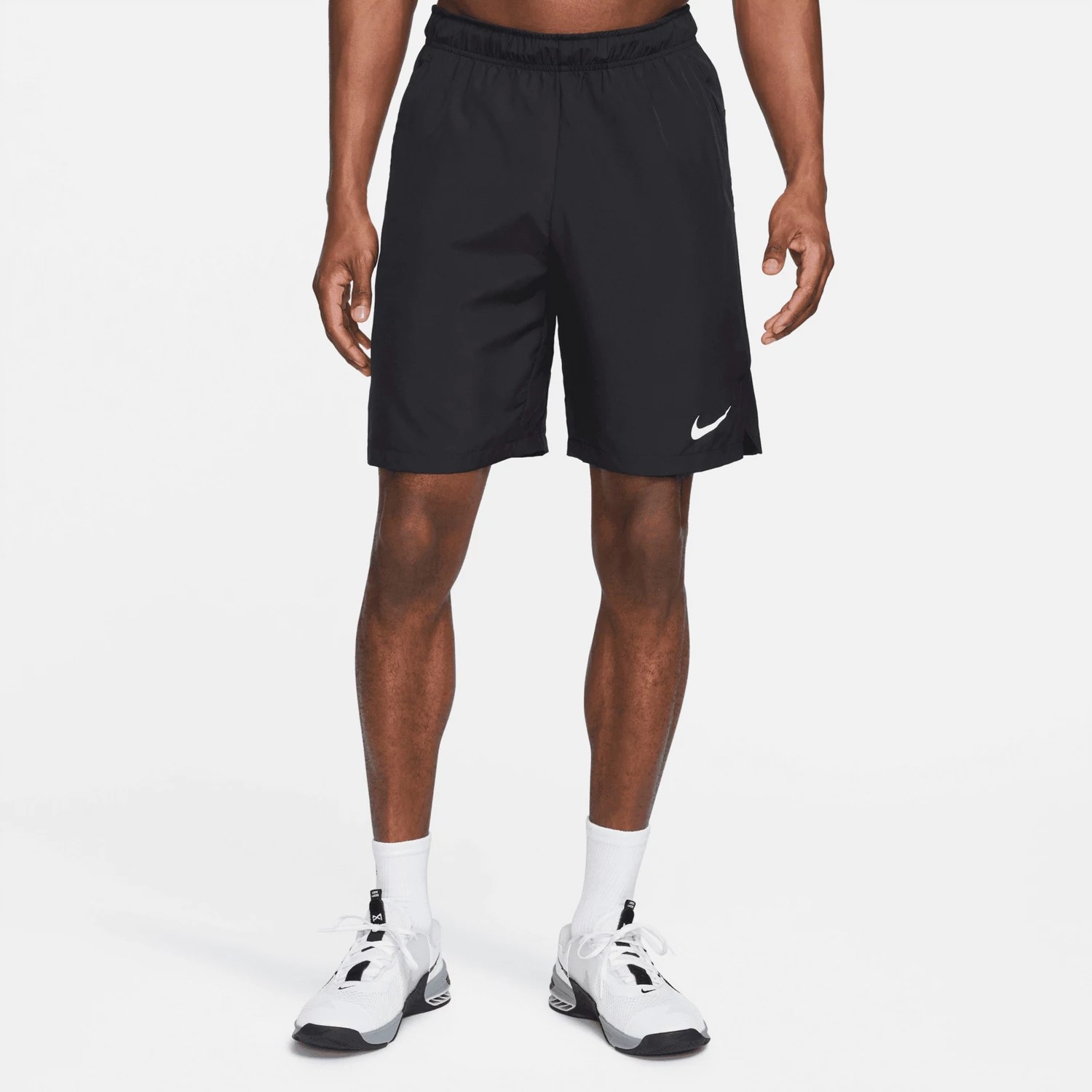 NIke Men's DriFIT Flex Woven Training Shorts 9 in Academy