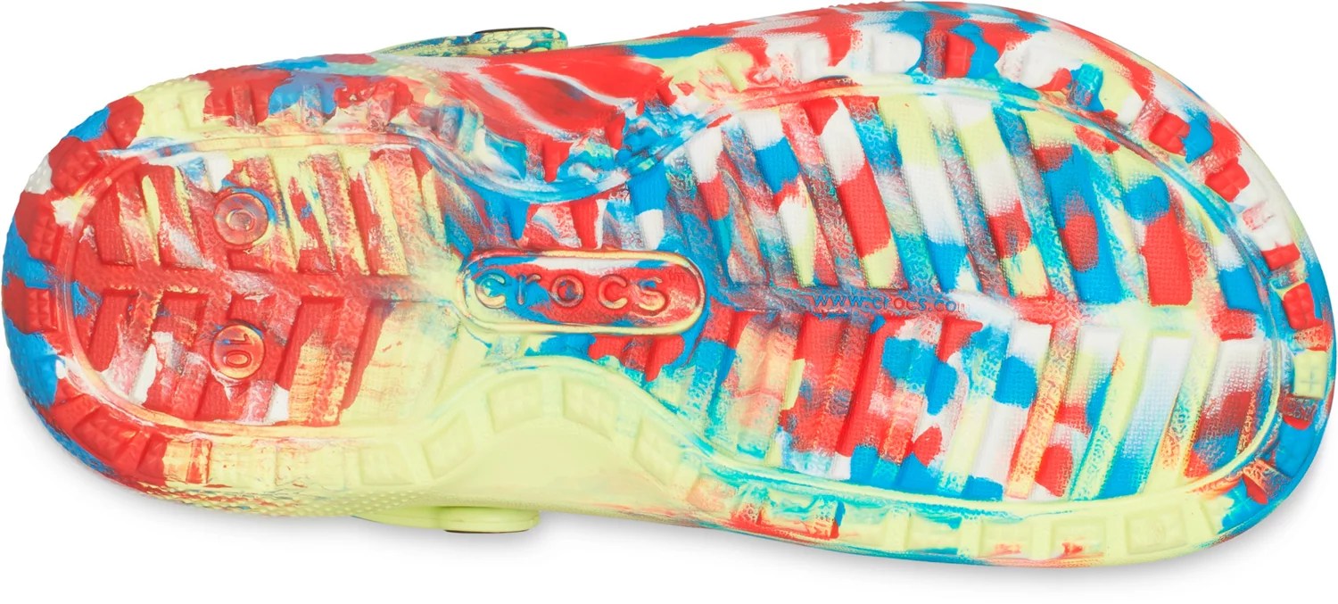 Crocs Toddlers' Classic FuzzLined Marble Clogs Academy