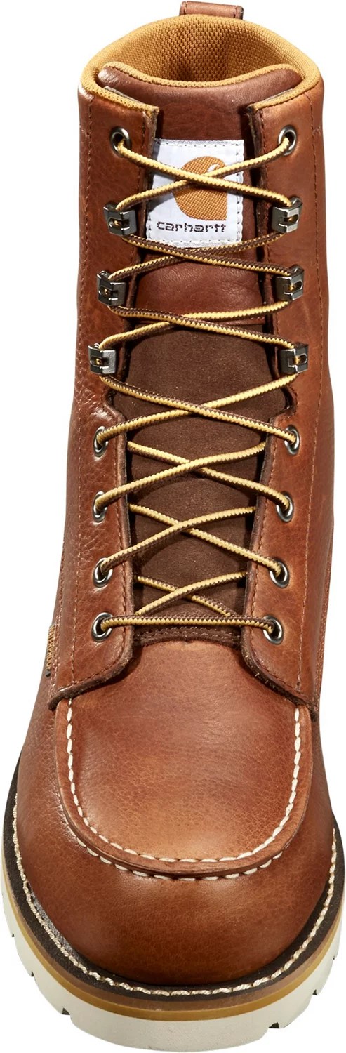 Carhartt Men's Waterproof Moc Steel Toe Wedge Work Boots Academy