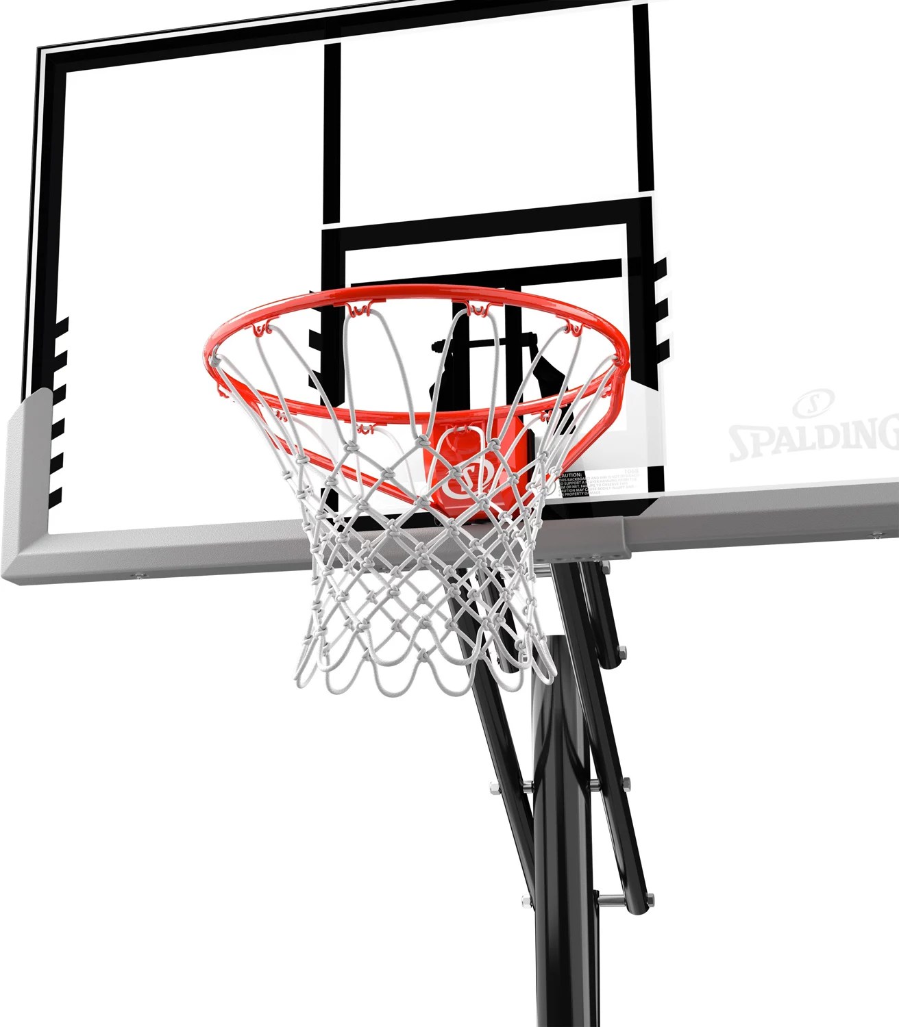 Spalding Pro Glide 54 in Inground Acrylic Basketball Hoop Academy