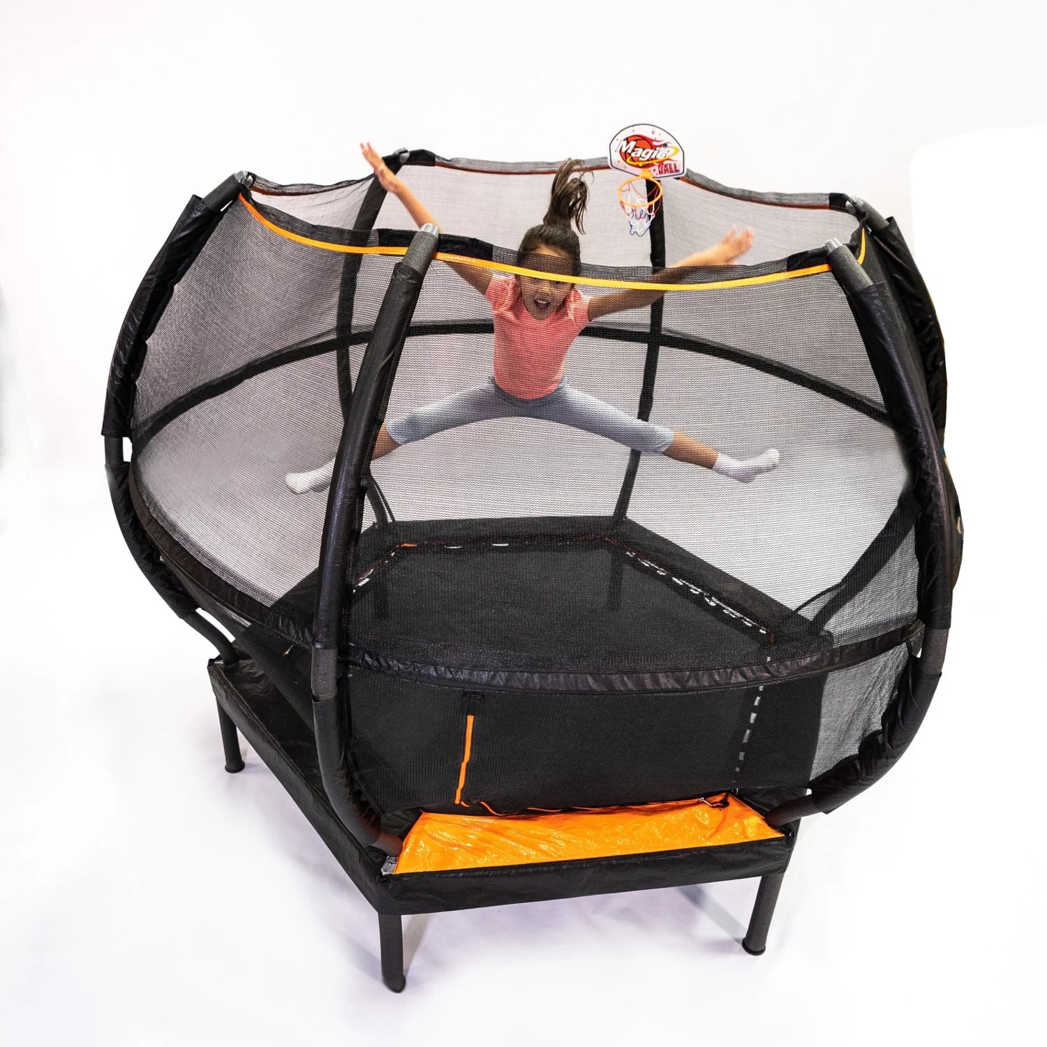 Jumpking 7 ft Hexagonal ZorbPOD Trampoline Academy