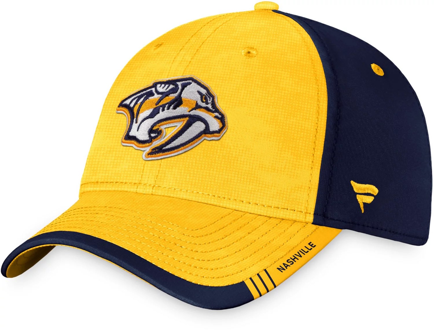 Fanatics Men's Nashville Predators Authentic Pro Rink Flex Cap Academy
