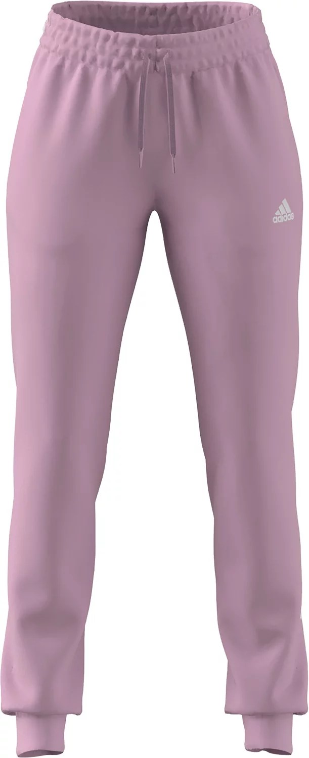 adidas Women's Linear Essentials Slim Tapered Cuffed Jogger Pants Academy