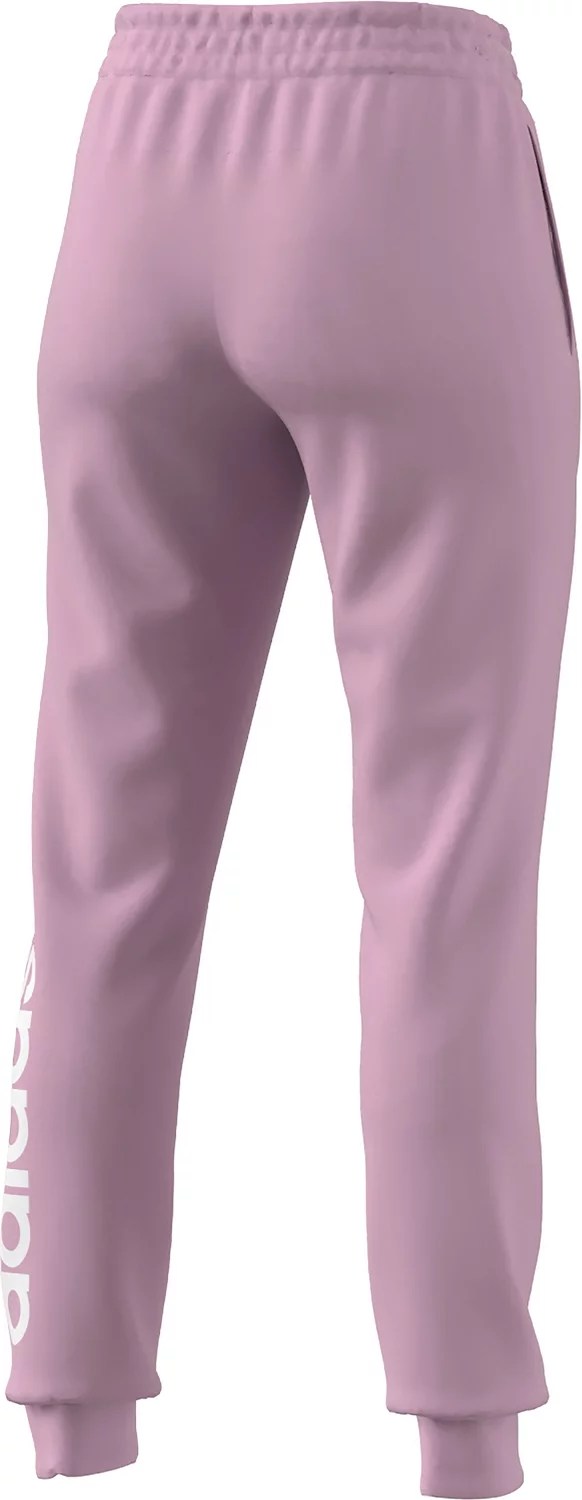 adidas Women's Linear Essentials Slim Tapered Cuffed Jogger Pants Academy