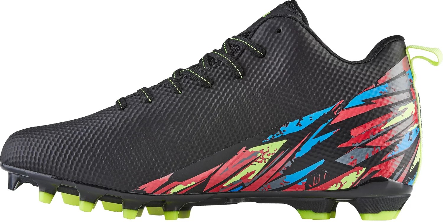 Riddell Men's Flash MidTop Football Cleats Academy