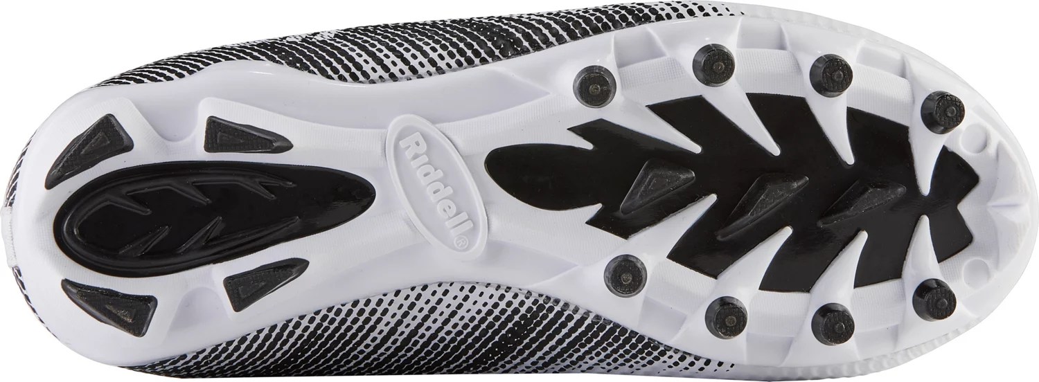 Riddell Youth Endzone Low Top Cleats Free Shipping at Academy