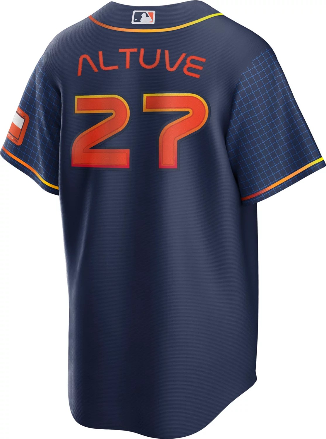 Nike Men's Houston Astros Jose Altuve 27 City Connect Replica Jersey