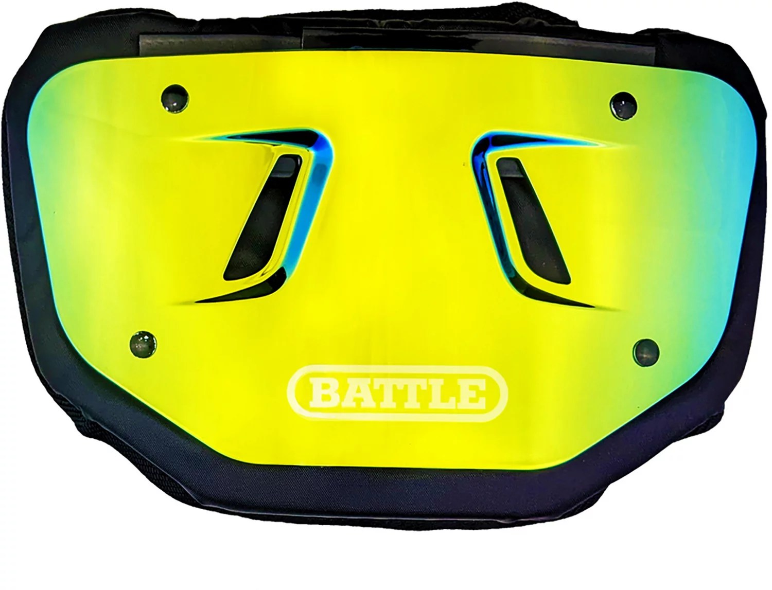 Battle Adults' Prism Football Back Plate Academy