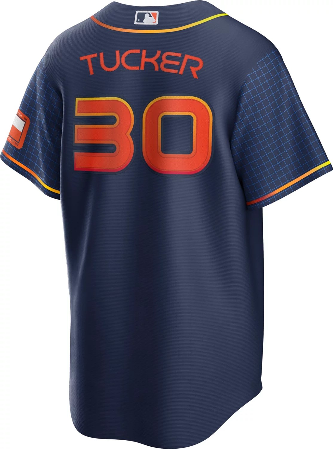 Nike Men's Houston Astros Kyle Tucker 30 City Connect Replica Jersey Academy