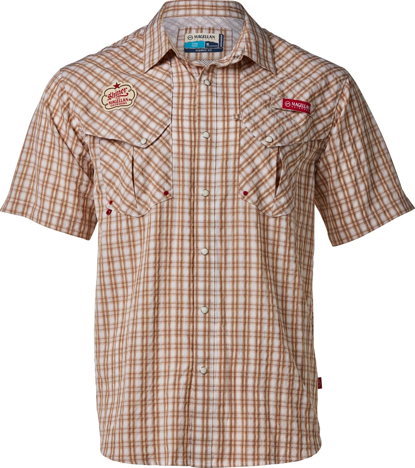 Magellan Outdoors Shiner Men's Pecos River Button Down Shirt Academy