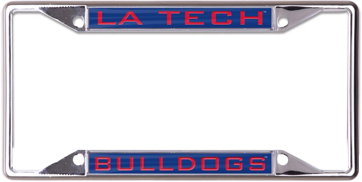 WinCraft Louisiana Tech University Blackout License Plate Frame Academy