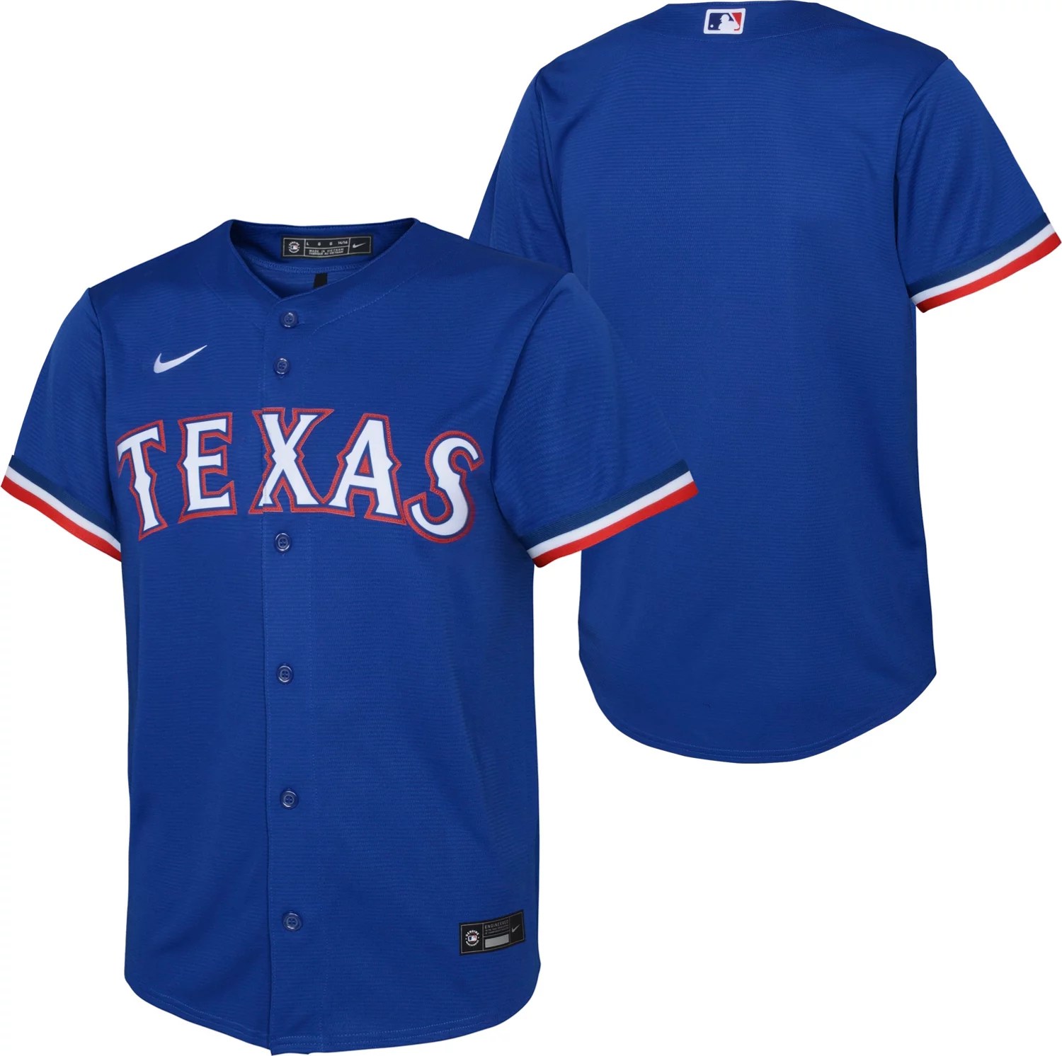 Nike Youth Texas Rangers Away Alternate 2 Replica Jersey Academy