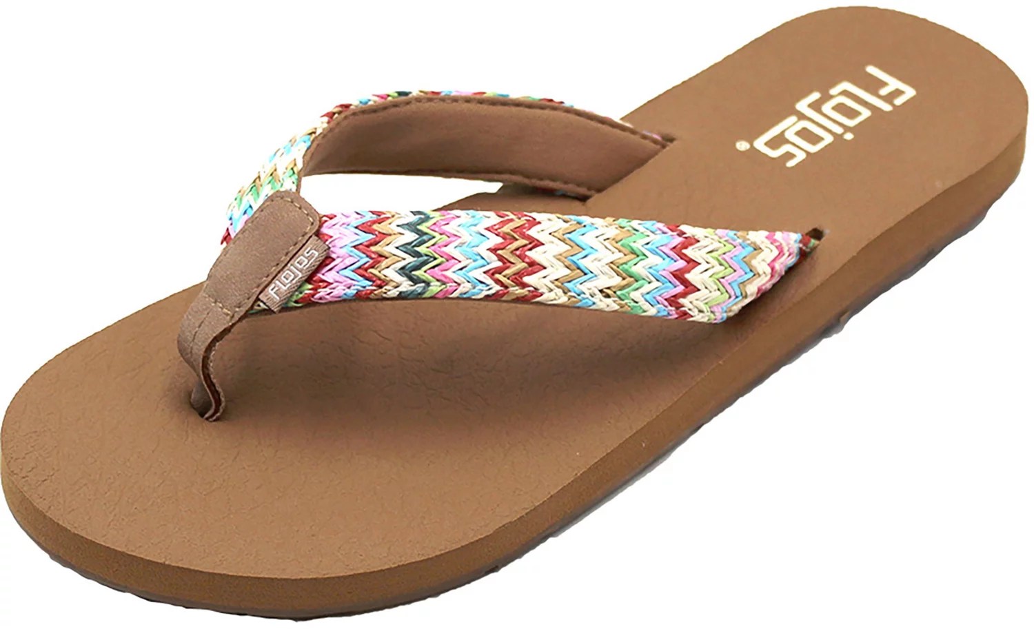 Flojos Women's Juno Weave Flip Flops Free Shipping at Academy