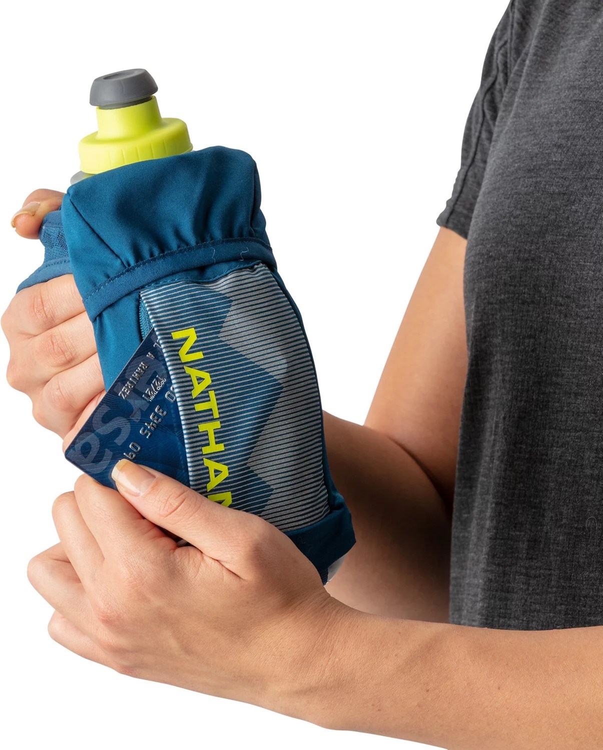 Nathan Insulated Quick Squeeze 18 oz Water Bottle Academy