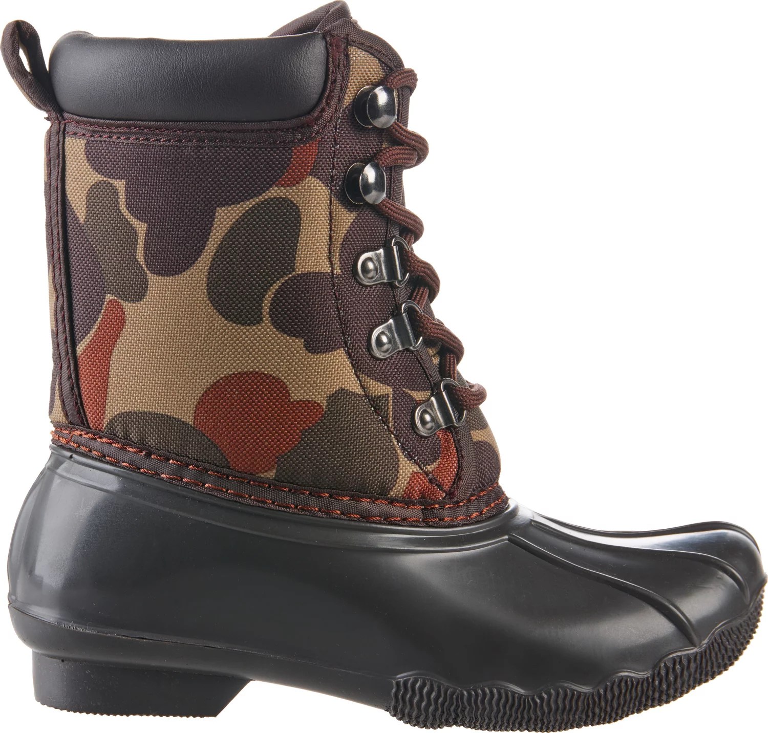 Magellan Outdoors Boys’ PCV Camo II Duck Boots Academy