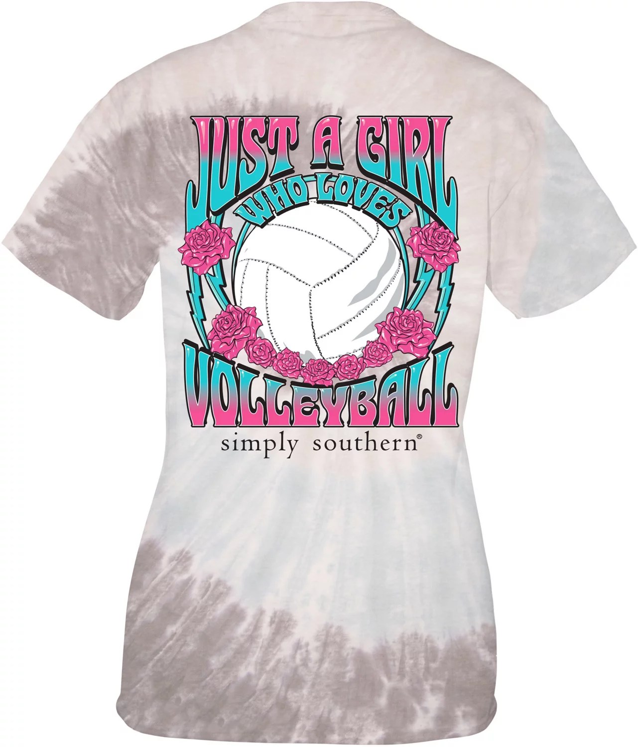 Simply Southern Women's Volleyball Tshirt Academy