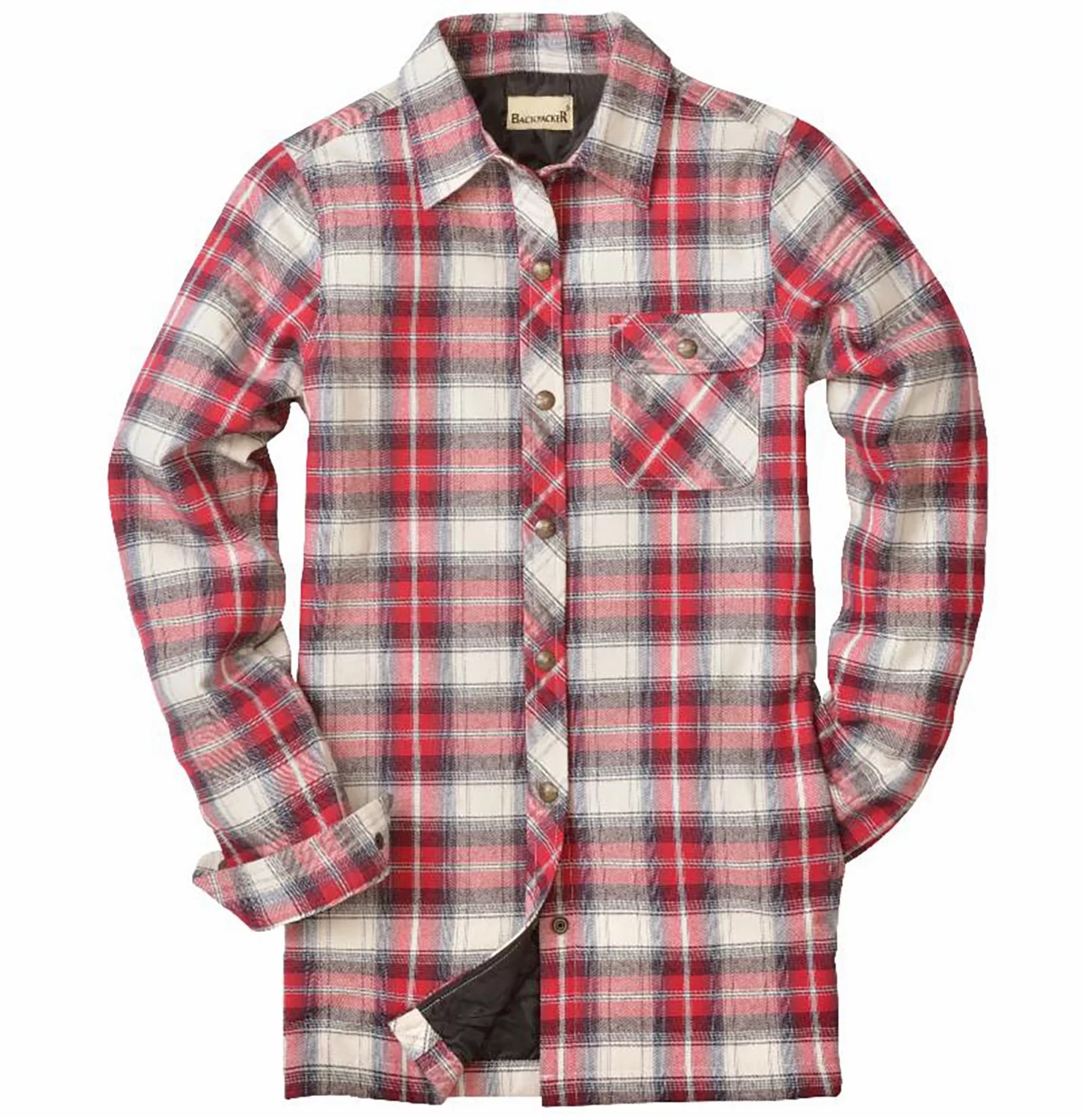 Backpacker Apparel Women's Flannel Shirt Jacket Academy