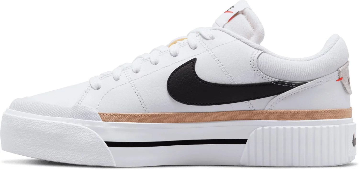 Nike Women's Court Legacy Lift Platform Shoes Academy