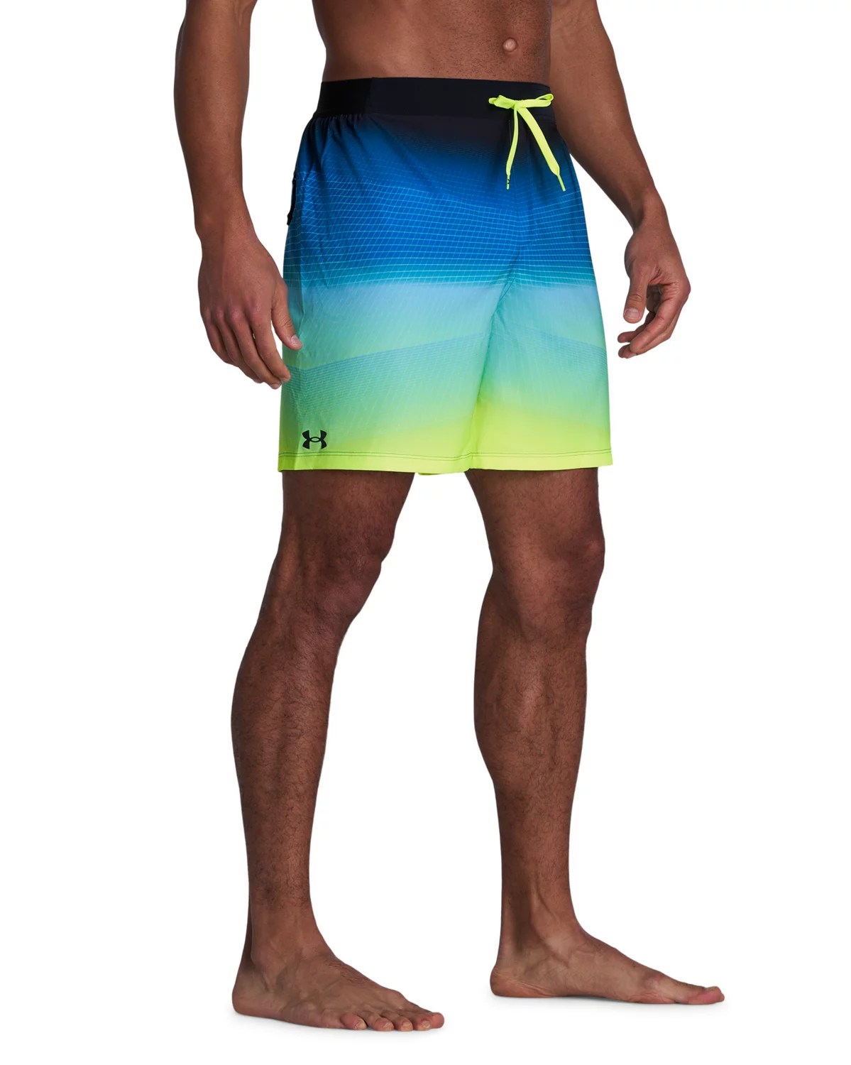 Under Armour Men's Fractal Swim Shorts 7 in Academy