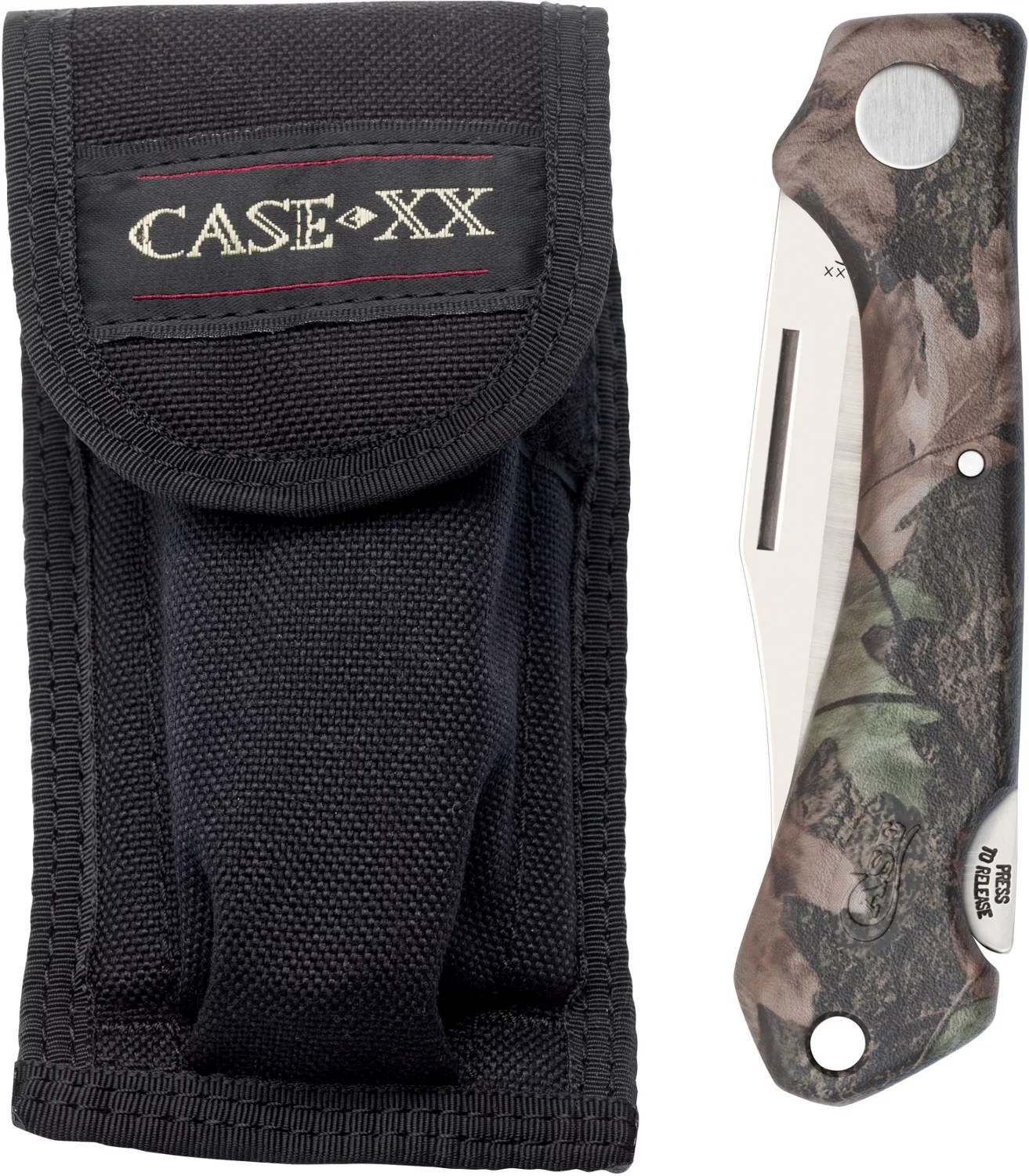 Case® Cutlery Camo Caliber XXChanger Folding Knife Academy