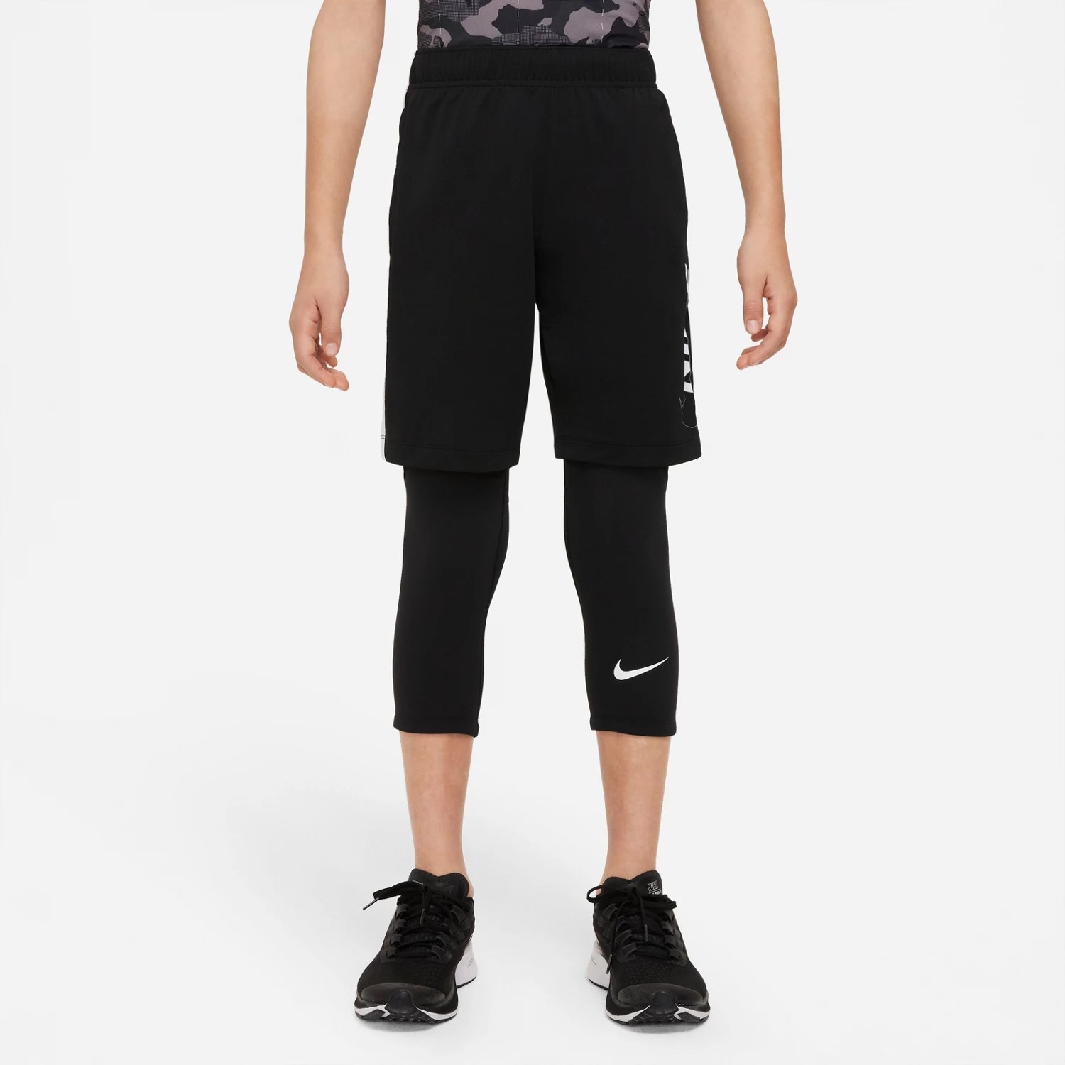 Nike Boys' NP DriFIT 3/4 Tights Free Shipping at Academy