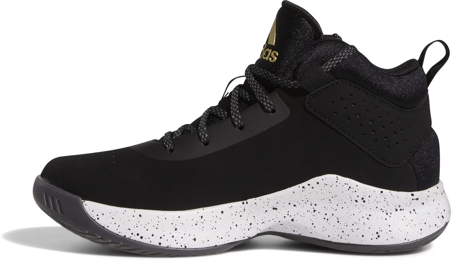 adidas Boys' Cross Em Up 5 Wide Basketball Shoes Academy