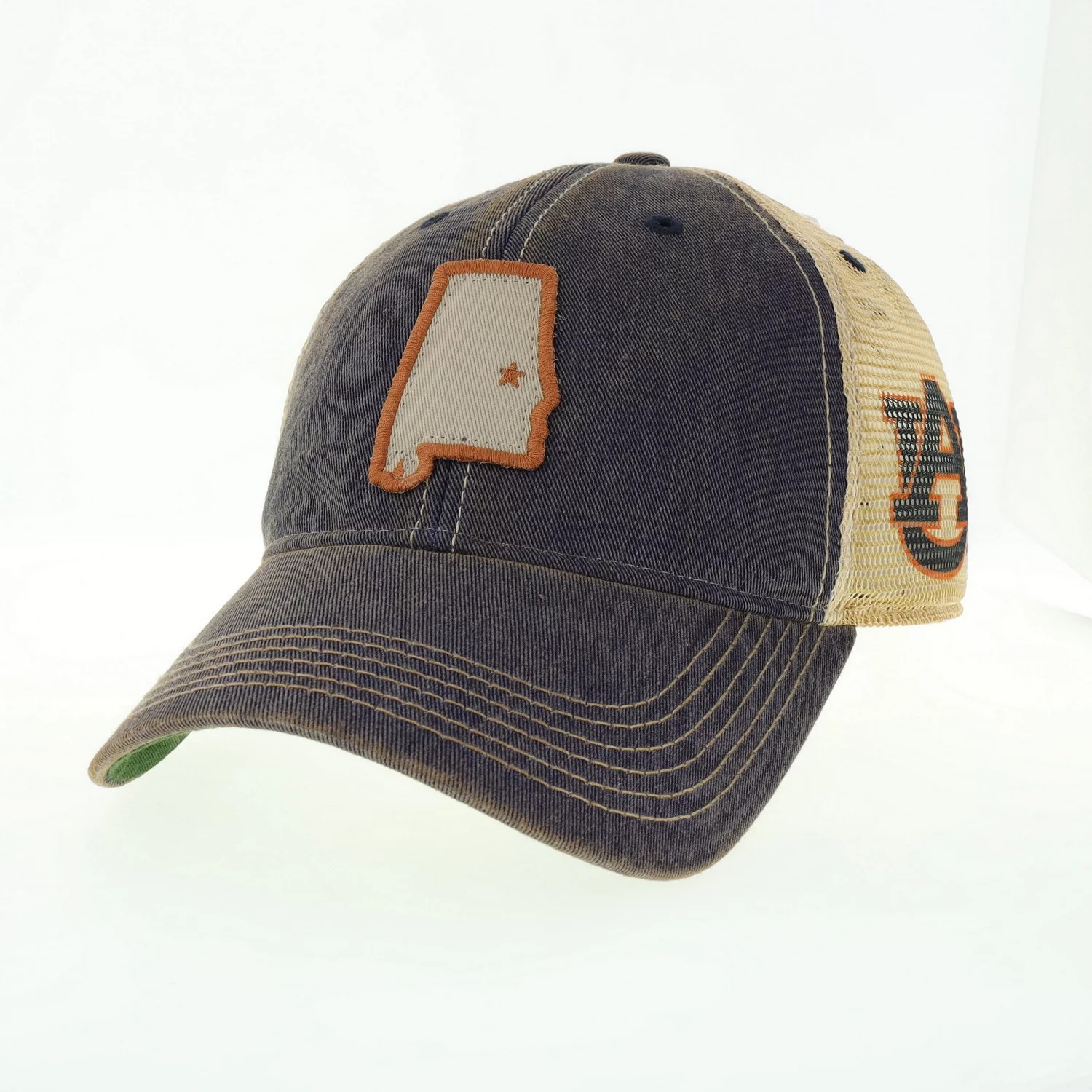 Legacy Adults' Auburn University Old Favorite State Star Trucker Hat