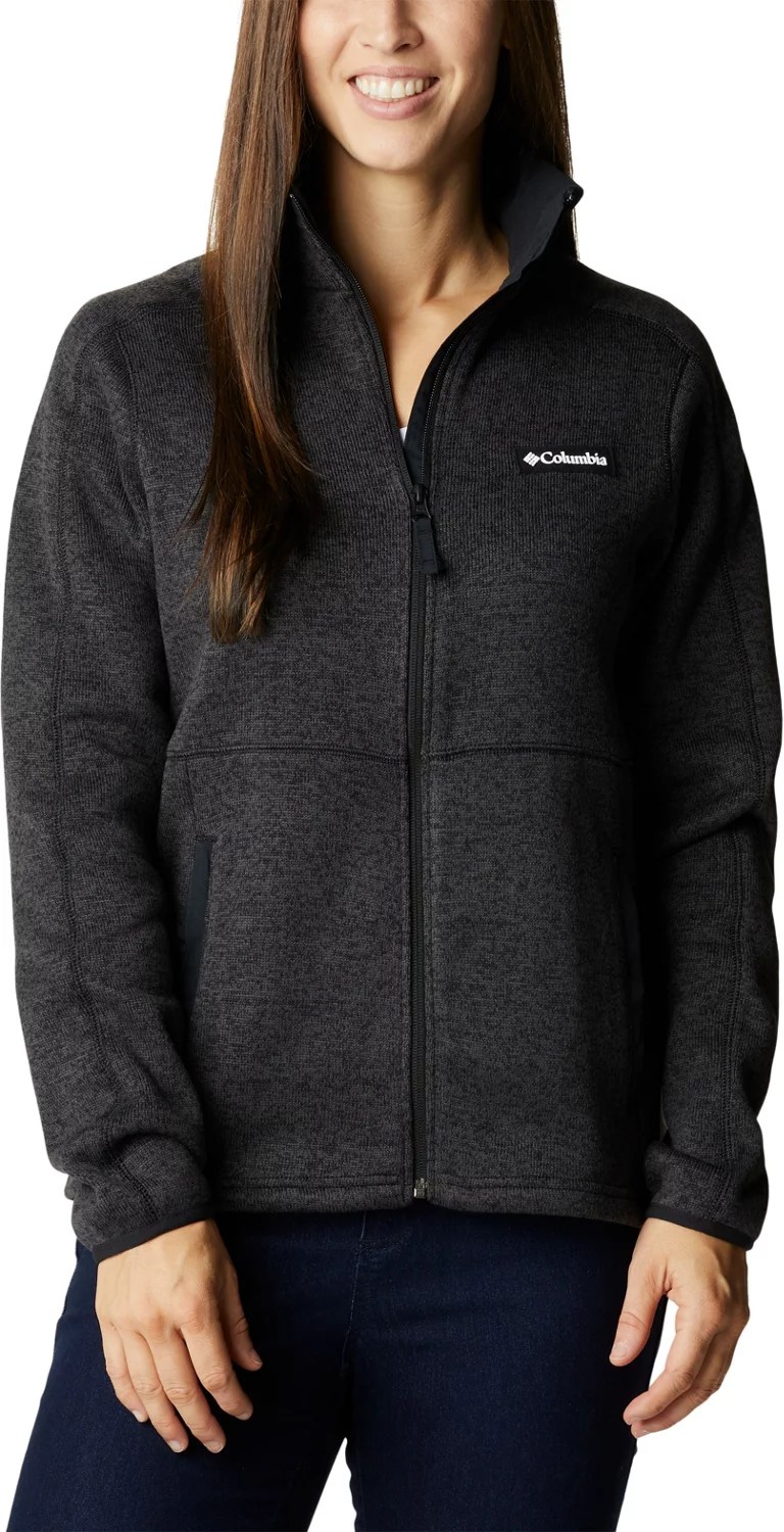 Columbia Sportswear Women's Sweater Weather Full Zip Jacket Academy