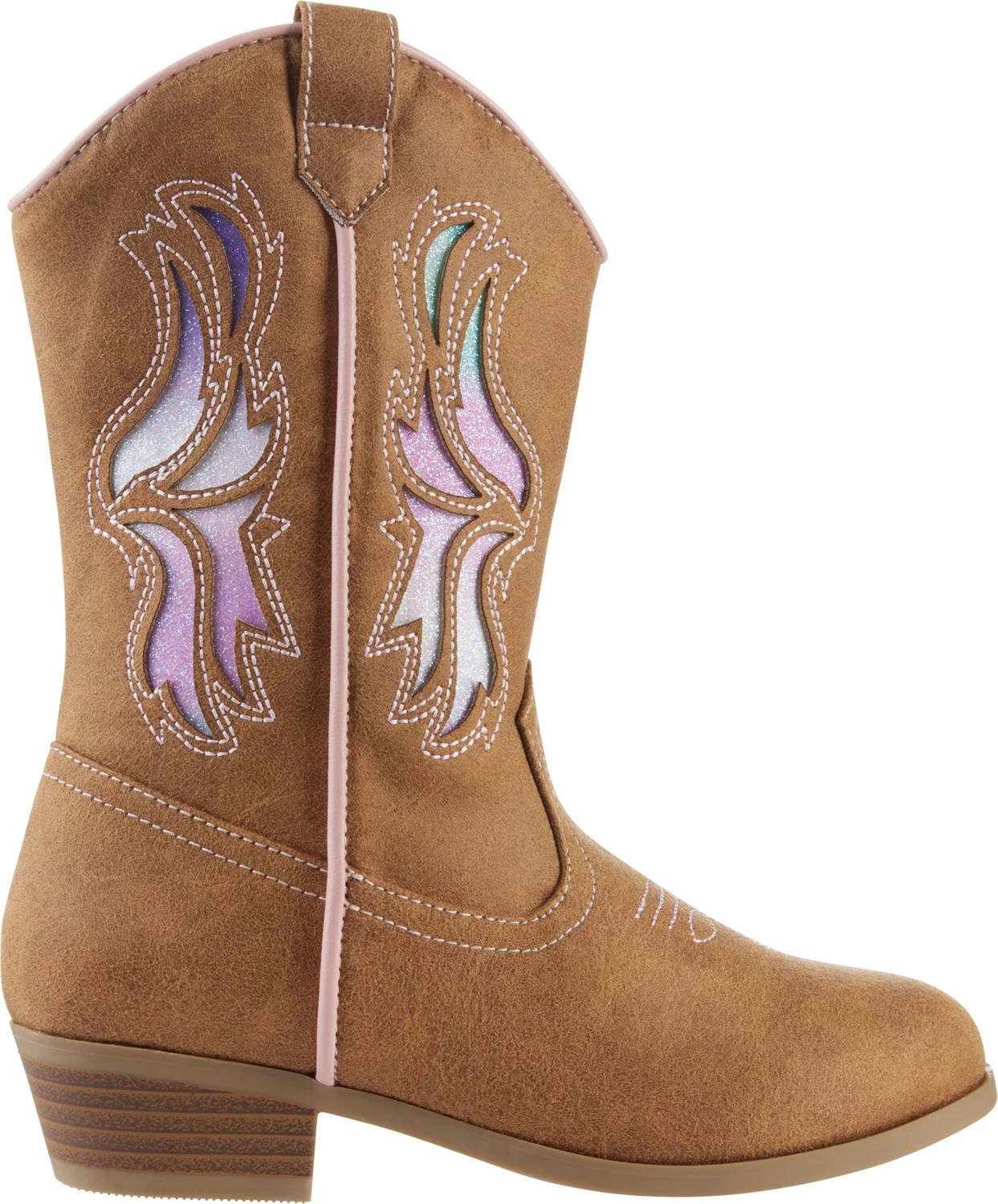 Magellan Outdoors Girls’ Glitter Western Boots Academy