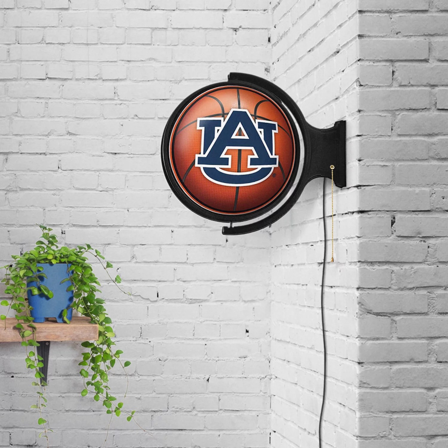 FanBrand Auburn University Rotating Lighted Wall Sign Academy