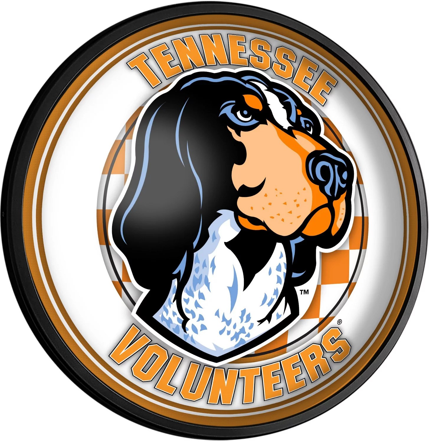 The FanBrand University of Tennessee Mascot Round Slimline Lighted