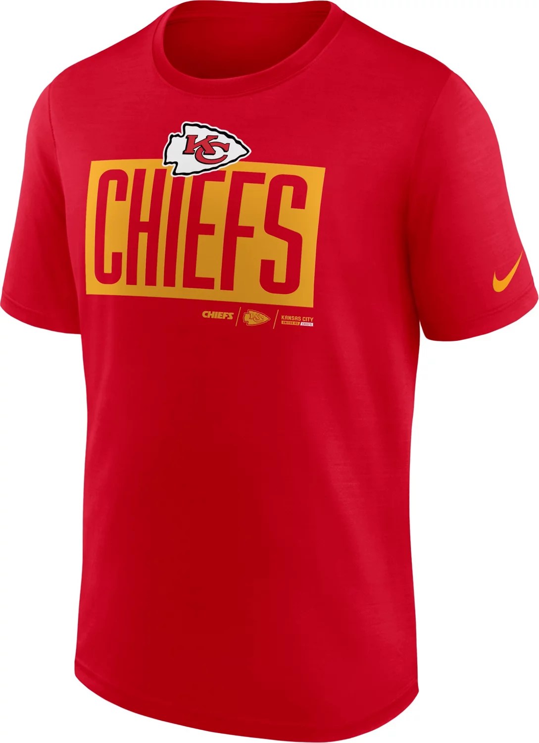 Nike Men's Kansas City Chiefs Exceed DriFIT Tshirt Academy