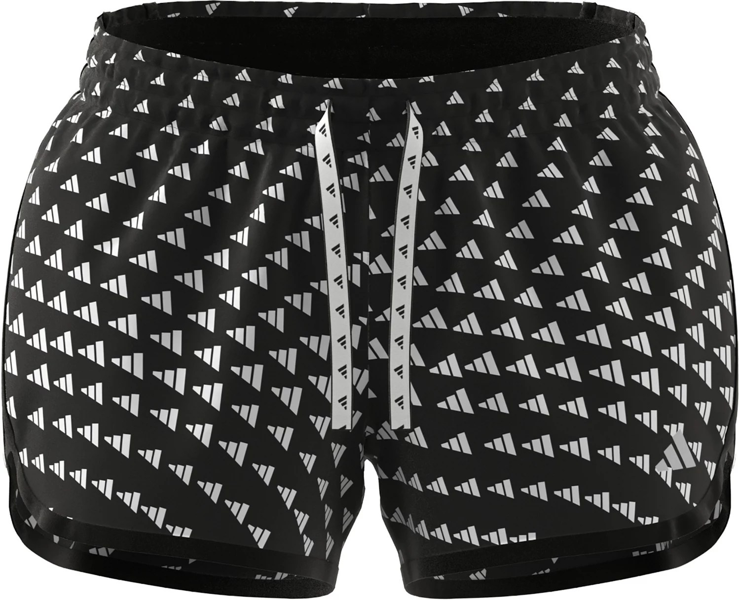 adidas Women's Run It Allover Print Shorts Academy
