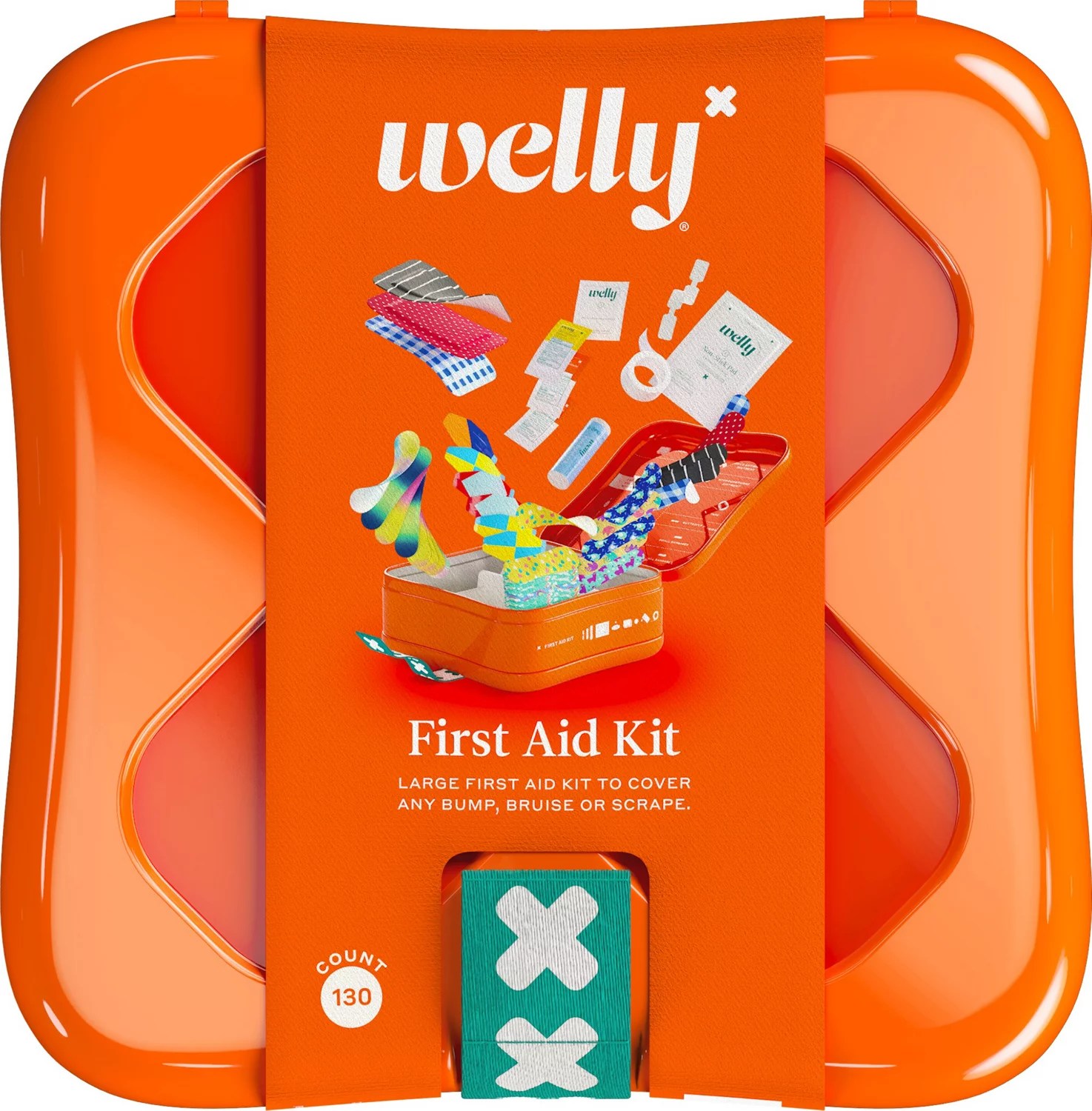 Welly 130 Count First Aid Kit Free Shipping at Academy