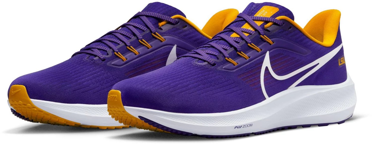 Nike Adults' Louisiana State University Air Zoom Pegasus 39 Running Shoes Academy